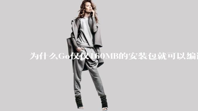 为什么Go仅仅160MB的安装包就可以编译程序，而Rust却还需要几个GB的VC++才能编译？