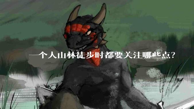 一个人山林徒步时都要关注哪些点？