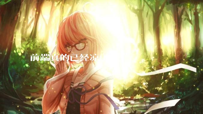 前端真的已经凉了么？